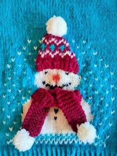 Snowman jumper