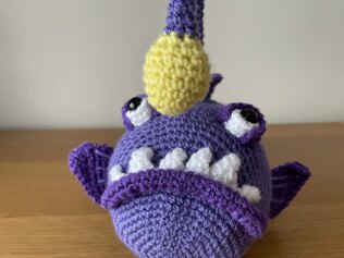 Angie the angler fish