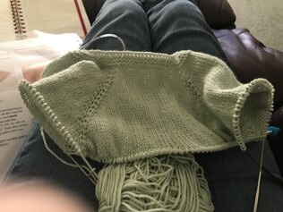 Green Daisy Cardigan