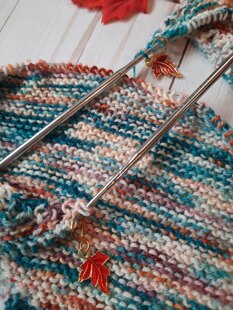 Sparktacular Shawl Autumnal