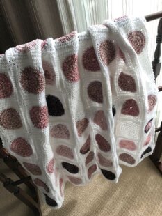 Ring a Rosie Cot Blanket