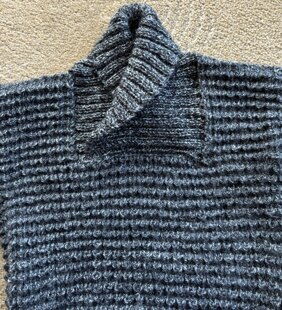 Snuggly DK Sweater for my Grandson Alex