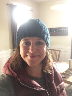 Hat and wrist warmers