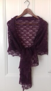 Kidsilk haze lace scarf