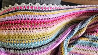 Candy Rainbow Blanket