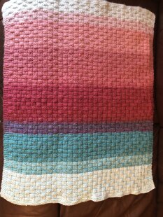 Baby blanket 4mm needles