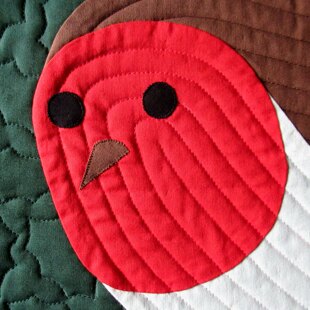 Robin Quilted Placemats, Coasters and Runner