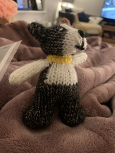 Puppy keychain