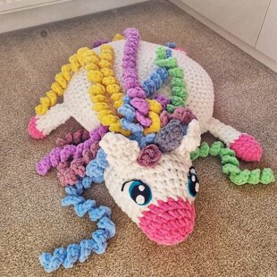 Unicorn cushion