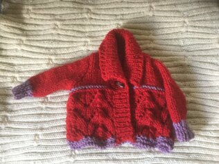 Baby chunky cardigans