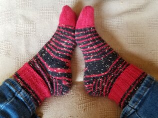 The Devil Went Down to Georgia Socks