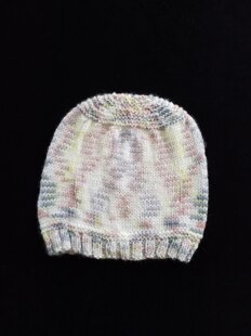 Knitted hoodie