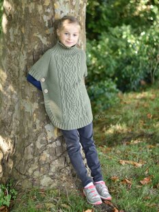 Cable Fantasy Poncho