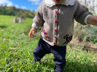 Cardigan for baby girl