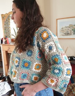 Twinkling Granny Sweater