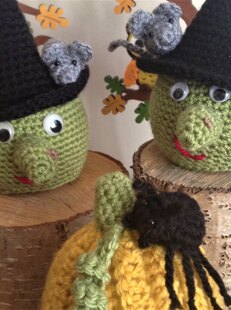 Pumpkins and Witch Choc Orange Cosies