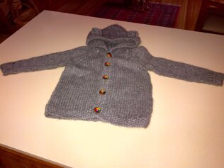 Hooded Jacket with ears