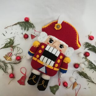 Knitted Nutcracker — A Timeless Character!