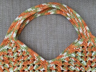 Juicy orange Granny Rocco bag