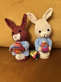 Chocolate Egg Cosies