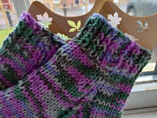 Lilac Blossom socks