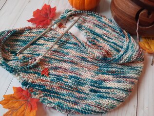 Sparktacular Shawl Autumnal