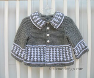 Grey Baby Cardigan