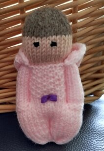 Izzy Doll no.10 in her Onesie
