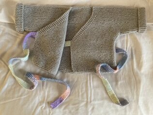 Garter Stitch Baby Set