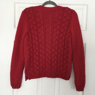 Ladies dk cardigan
