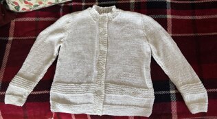 Amelia’s summer cardigan