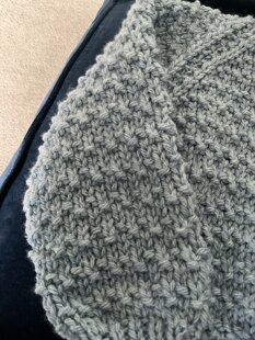 Vintage blue cardigan