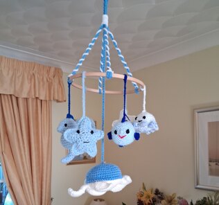 Sea mobile requested by my niece for baby Arthur