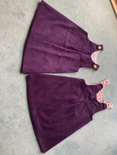 Girl's Pinafore Dress