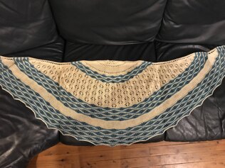 Sign of the Sun Shawl