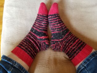 The Devil Went Down to Georgia Socks