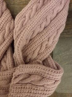Cable Scarf