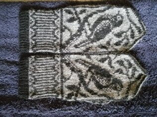 Songbird mittens