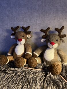 Reindeer (Knit a Teddy)