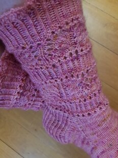First pair of socks for me