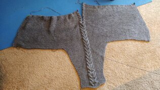 Comfy sweater for my bestie!