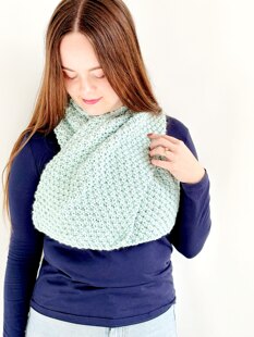 'Glacier Blue' Scarf