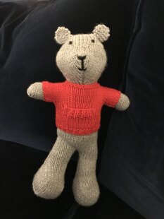 Ted in a jumper