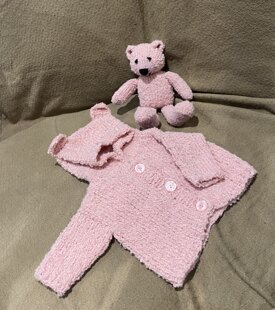 Bear and Baby-hoodie Combo