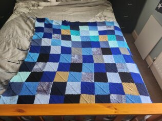 My blue memory blanket