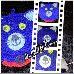 Cat Face Potholder