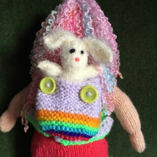 Doll with bunny
