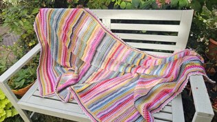 Candy Rainbow Blanket