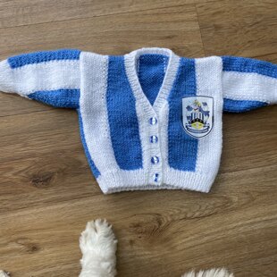 HTFC baby cardigan