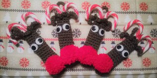 Candy Cane Reindeer